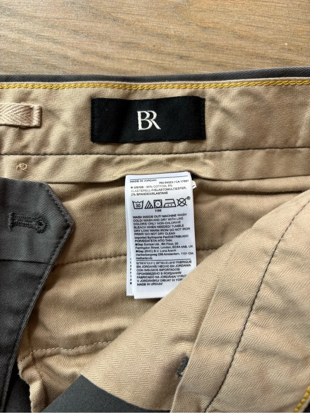 Banana Republic Slim Rapid Movement Chinos